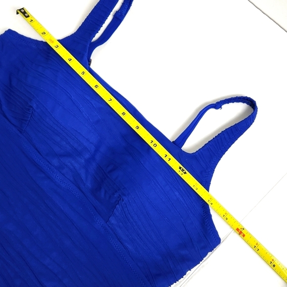 Lands' End V3403 One-Piece Navy Blue Padded Swimsuit Size 10 - Picture 10 of 11